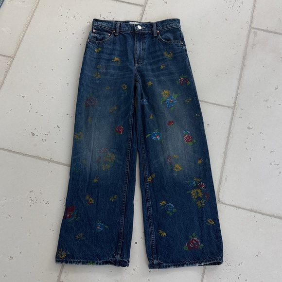 MOTHER Field of Flowers The Rerun Zip Sneak - Picture 3 of 6